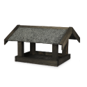 Karmnik dla ptaków ▪ Daszek Dwuspadowy/Papa ▪ Czarny ▪ 21,5x38,5x29 cm