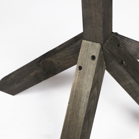 Karmnik dla Ptaków ▪ Czarny ▪ Na Nóżce ▪ Daszek z Papą ▪ 113x38,5x29cm