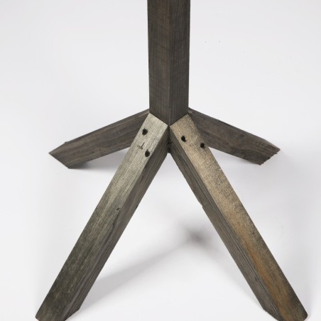 Karmnik Ekologiczny z Dozownikiem ▪ Czarny ▪ Na Nóżce ▪ 107,5x38x38 cm