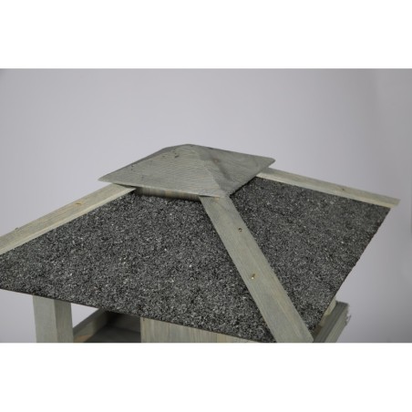 Karmnik z Dozownikiem ▪ Koperta ▪ Szary ▪ Na Nóżce ▪ 107,5x38x38 cm