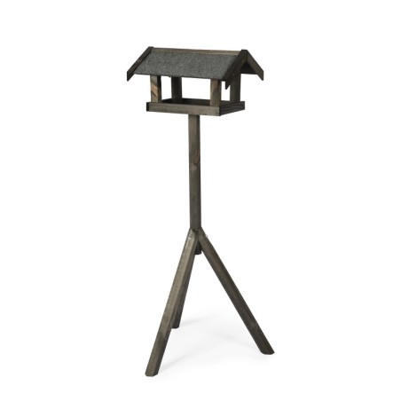 Karmnik dla Wróbli ▪ Sosnowy ▪ Czarny ▪ Na Nóżce ▪ 111,5x38,5x29 cm