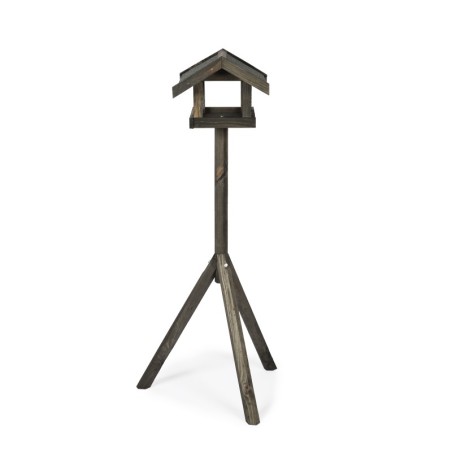 Karmnik dla Wróbli ▪ Sosnowy ▪ Czarny ▪ Na Nóżce ▪ 111,5x38,5x29 cm