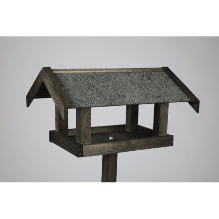 Karmnik dla Wróbli ▪ Sosnowy ▪ Czarny ▪ Na Nóżce ▪ 111,5x38,5x29 cm