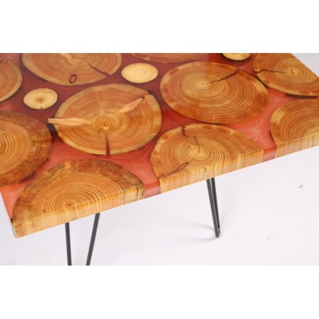 Blat Żywiczny ✵ Red Hard Candy ✵ 92x69x3,5 cm ✵ Unikat 104722