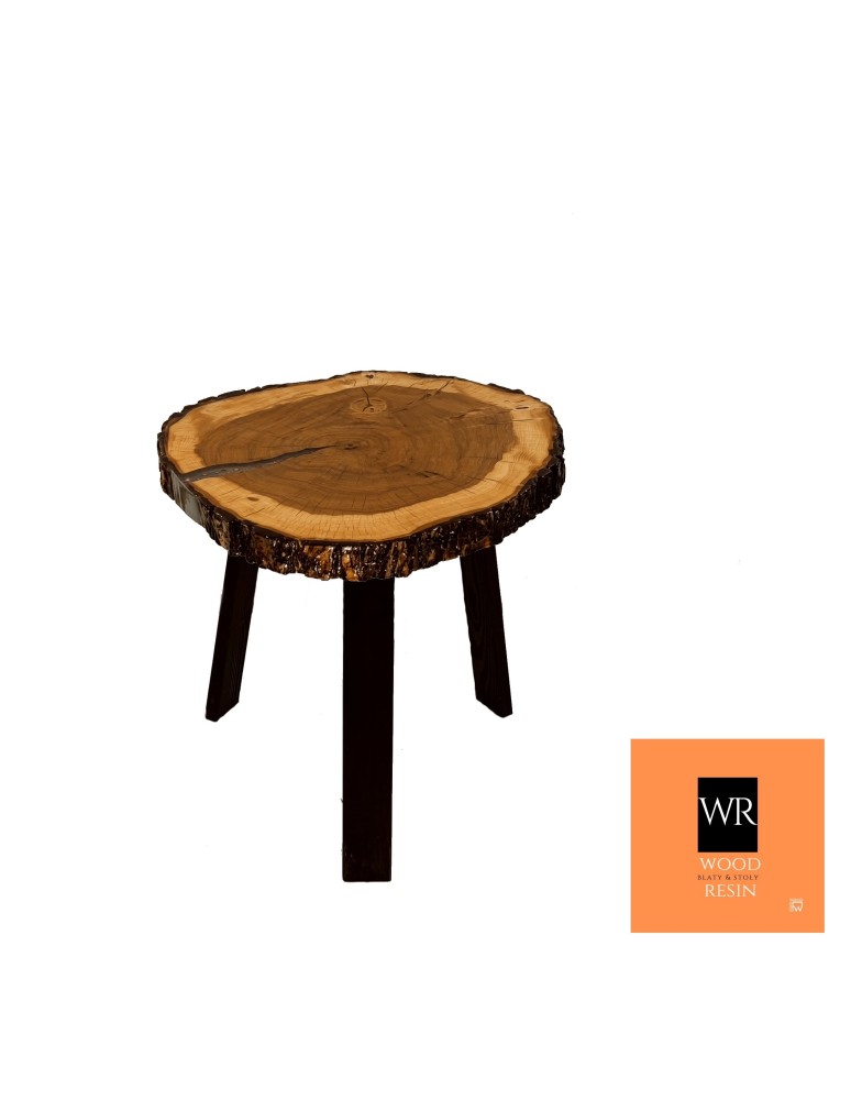 Stoły Marki Wood&Resin - Stolik lub Blat ~ Ash Story ~ Wood & Resin ~ Unikat 141402 - produkt MODO24.PL 1