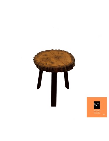 Stolik lub Blat Dębowy ~ An Oak Fantasy ~ Wood & Resin ~ Unikat 130013