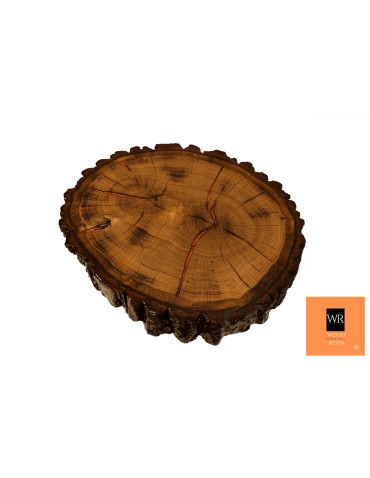 Stoły Marki Wood&Resin - Stolik lub Blat Dębowy ~ An Oak Fantasy ~ Wood & Resin ~ Unikat 130013 - product 1