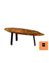 Duży Stolik lub Blat ~ African Savannah ~ Wood & Resin ~ Unikat 131045