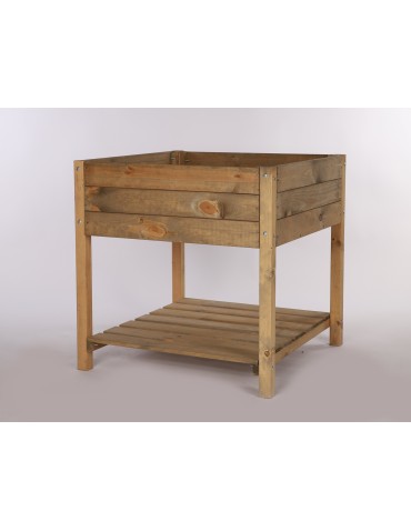 Drewniany Zielnik OBM ~ Brązowy ~ Duży ~ 78x78x78 cm - product 2