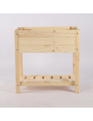 Drewniany Zielnik OBM~ Surowy ~ Duży ~ 78x78x78 cm - product 2