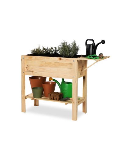 Drewniany Inspekt ~ OBL Surowy ~ Półka Dolna i Boczna