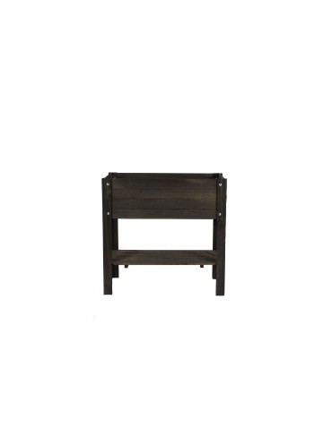 Kwietniki i donice - Drewniany Inspekt  OBL Czarny  ~ Półka Dolna - product 7