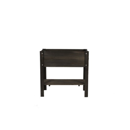 Drewniany Inspekt  OBL Czarny  ~ Półka Dolna