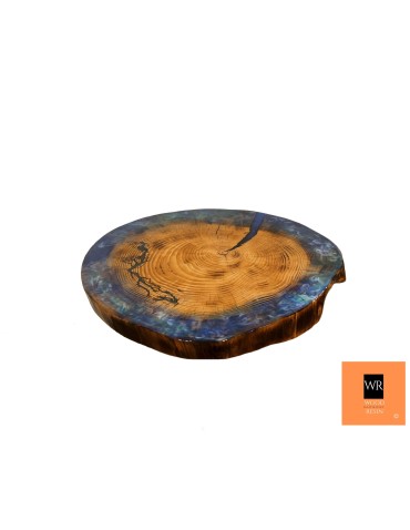 Stoły Marki Wood&Resin - Stolik lub Blat ⭖ Azure Vision ⭖ Wood & Resin ⭖ Unikat 142633 - product 12