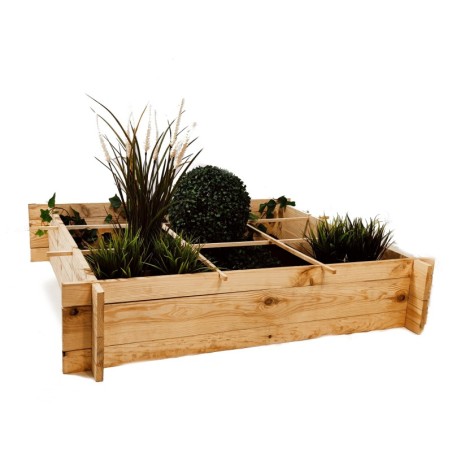 warzywnik podwyższone grządki