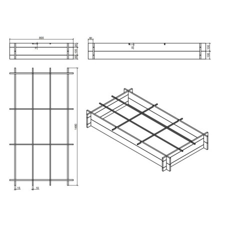 Zielnik ▪ Warzywniak ▪ Inspekt - Sezonowy lub Całoroczny - Składany