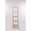 Regał Łazienkowy ▪ 5 Półek ▪ Bukowy ▪ 38x38x152 cm
