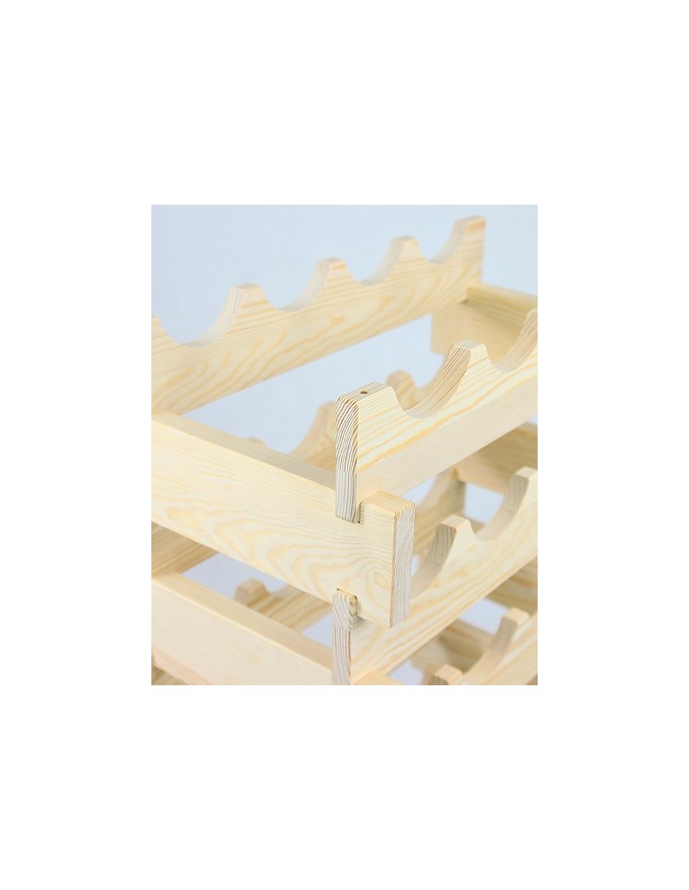 Seria RW-10 - Regał Modułowy - 1 Leżnia po 4 butelki - RW10_04x01 - product MODO24.PL 7