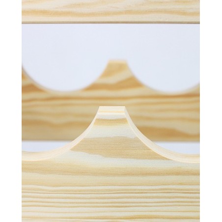 Regał Modułowy - 1 Leżnia po 4 butelki - RW10_04x01