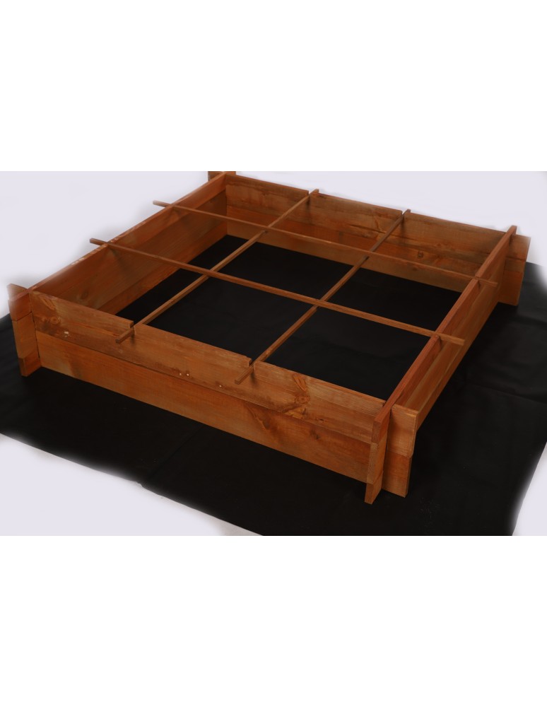 Dom i ogród - Zielnik / Warzywniak~ Składany ~ Brązowy ~ 148x80x20 cm - product MODO24.PL 6