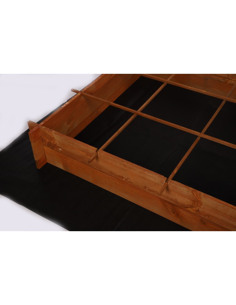 Dom i ogród - Zielnik / Warzywniak~ Składany ~ Brązowy ~ 148x80x20 cm - product MODO24.PL 7