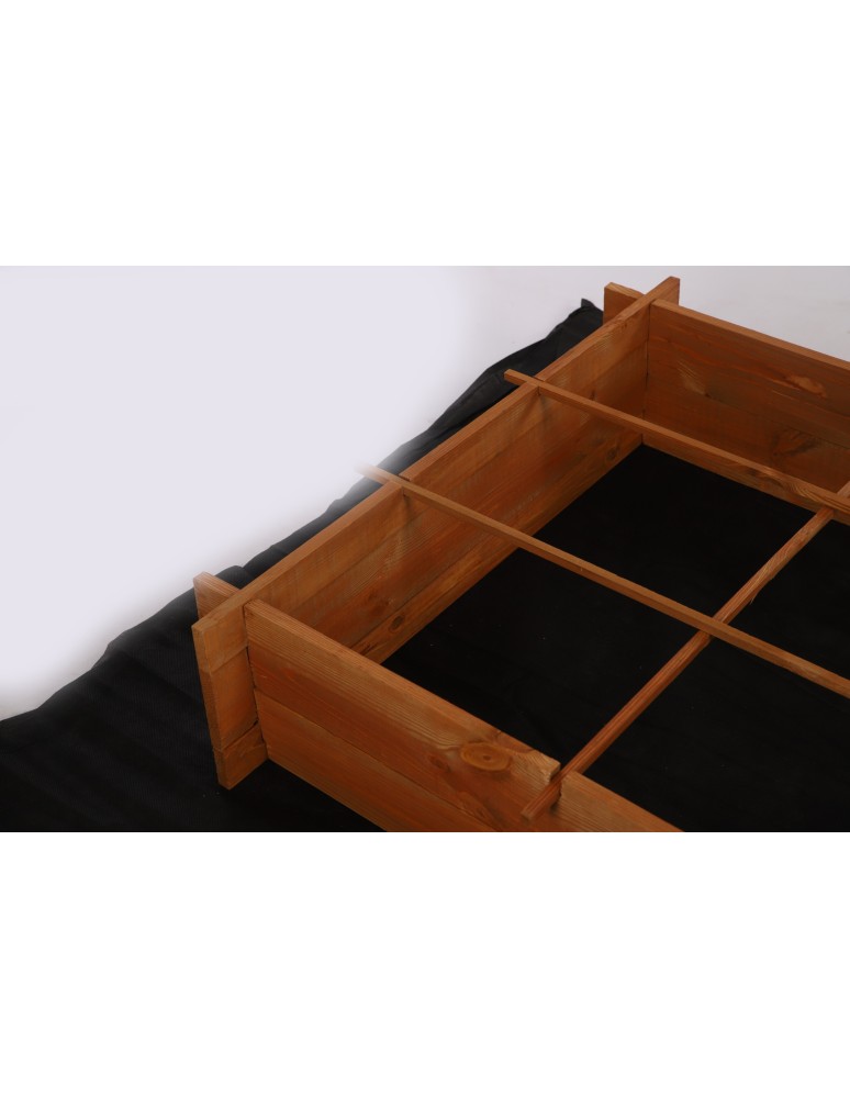 Dom i ogród - Zielnik / Warzywniak~ Składany ~ Brązowy ~ 148x80x20 cm - product MODO24.PL 10