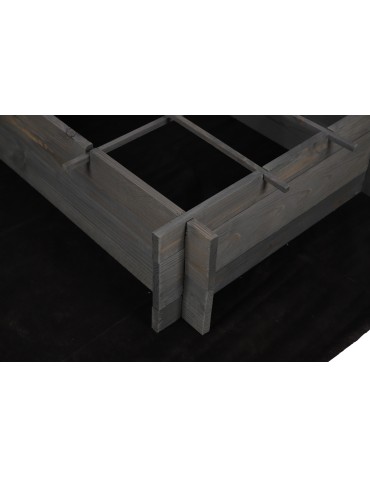 Dom i ogród - Zielnik / Warzywniak~ Składany ~ Szary ~ 118x100x20 cm - product 9