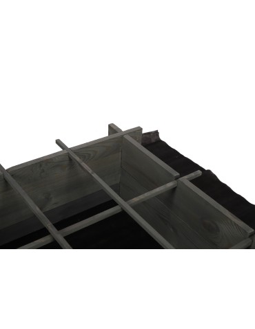 Dom i ogród - Zielnik / Warzywniak~ Składany ~ Szary ~ 118x100x20 cm - product 10