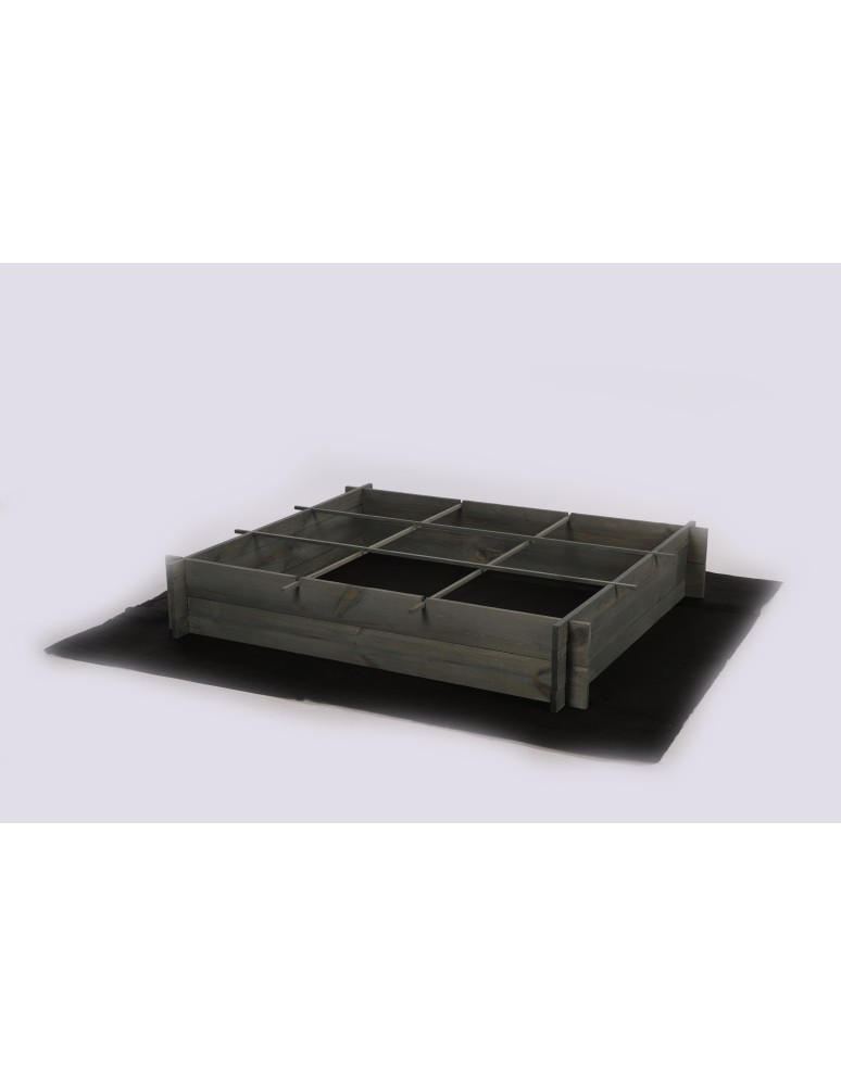 Dom i ogród - Zielnik / Warzywniak~ Składany ~ Szary ~ 118x100x20 cm - product MODO24.PL 11