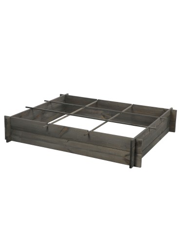 Dom i ogród - Zielnik / Warzywniak~ Składany ~ Szary ~ 118x100x20 cm - product 12