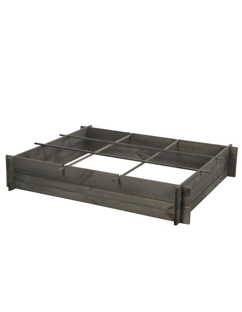 Dom i ogród - Zielnik / Warzywniak~ Składany ~ Szary ~ 118x100x20 cm - product MODO24.PL 12