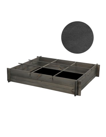 Zielnik / Warzywniak~ Składany ~ Szary ~ 118x100x20 cm