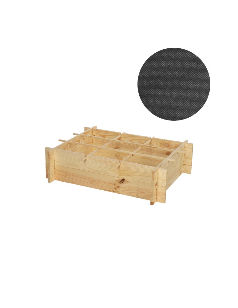 Ogród - Zielnik / Warzywniak~ Składany ~ Surowy ~ 78x60x20 cm - product MODO24.PL 1