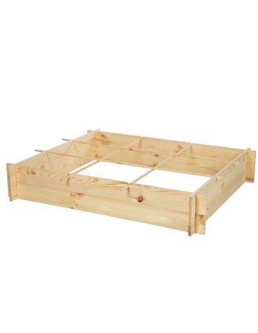 Zielnik / Warzywniak~ Składany ~ Surowy ~ 118x100x20 cm - product 2