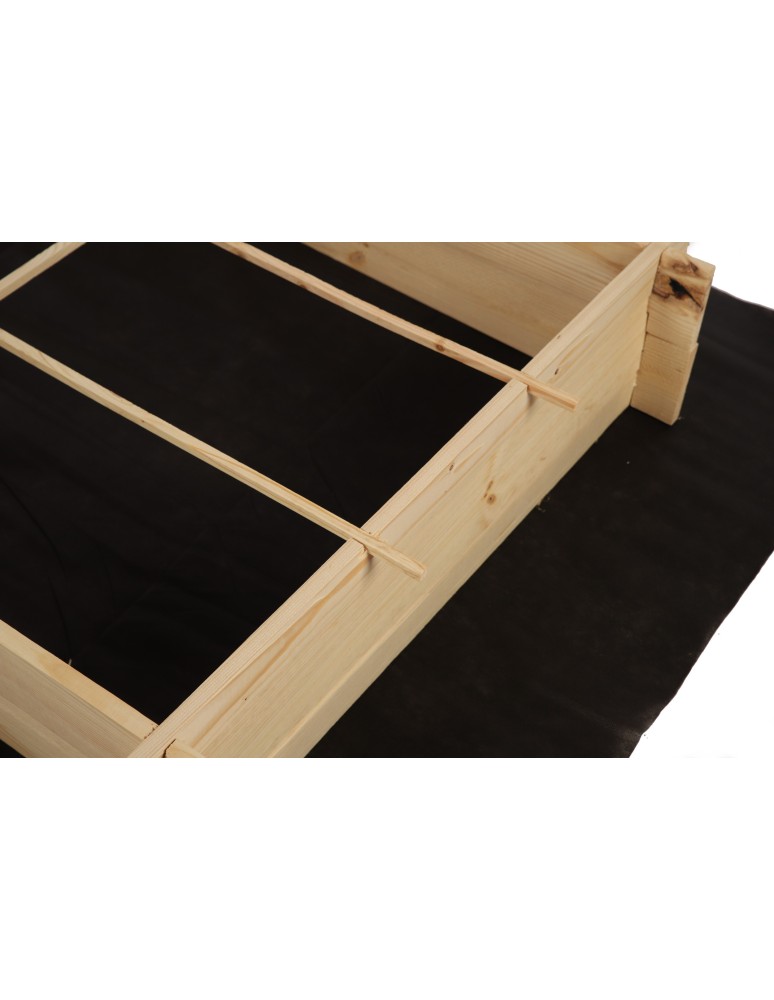 Dom i ogród - Zielnik / Warzywniak~ Składany ~ Surowy ~ 148x80x20 cm - product MODO24.PL 4