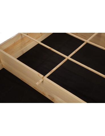 Dom i ogród - Zielnik / Warzywniak~ Składany ~ Surowy ~ 148x80x20 cm - product 5