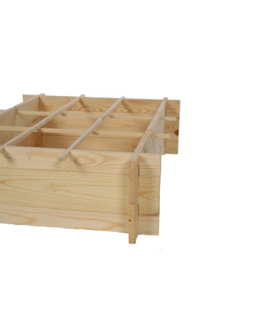 Dom i ogród - Zielnik / Warzywniak~ Składany ~ Surowy ~ 148x80x20 cm - product 7