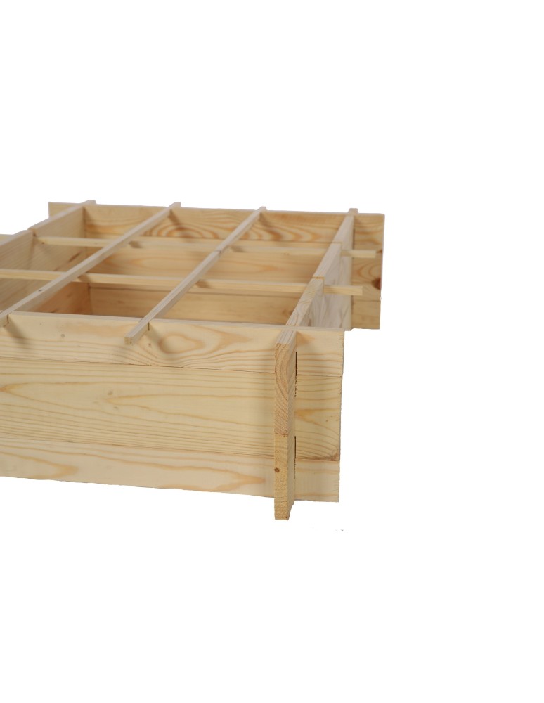 Dom i ogród - Zielnik / Warzywniak~ Składany ~ Surowy ~ 148x80x20 cm - product MODO24.PL 7