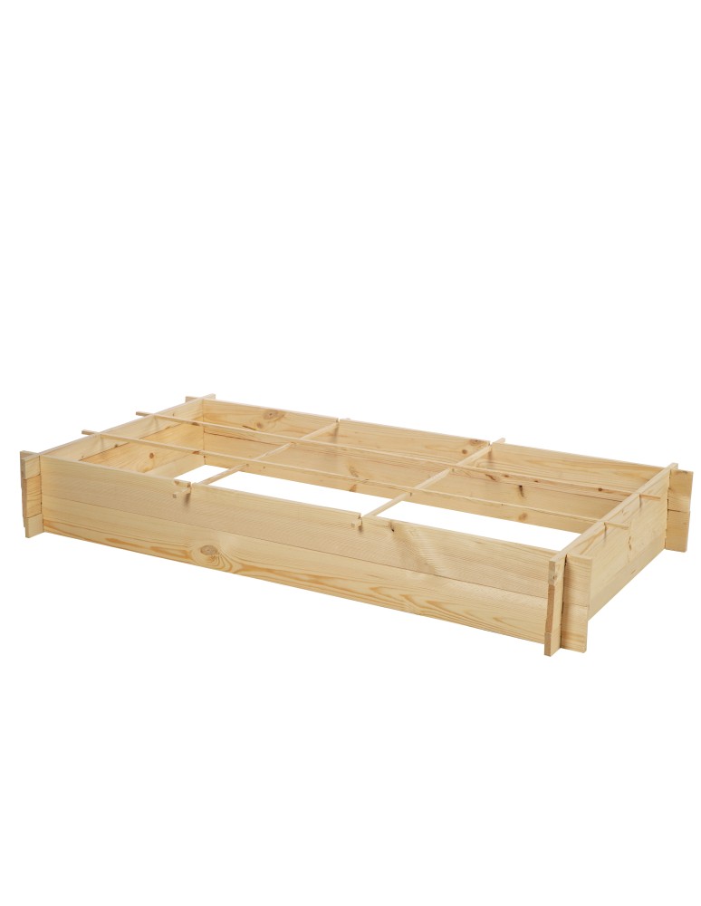 Dom i ogród - Zielnik / Warzywniak~ Składany ~ Surowy ~ 148x80x20 cm - product MODO24.PL 8