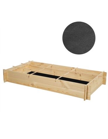 Zielnik / Warzywniak~ Składany ~ Surowy ~ 148x80x20 cm