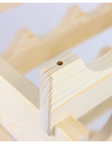 Seria RW-10 - Regał Modułowy - 2 Leżnie po 4 butelki - RW10_04x02 - product 8