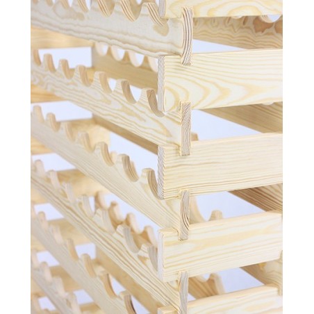 Regał Modułowy - 2 Leżnie po 4 butelki - RW10_04x02