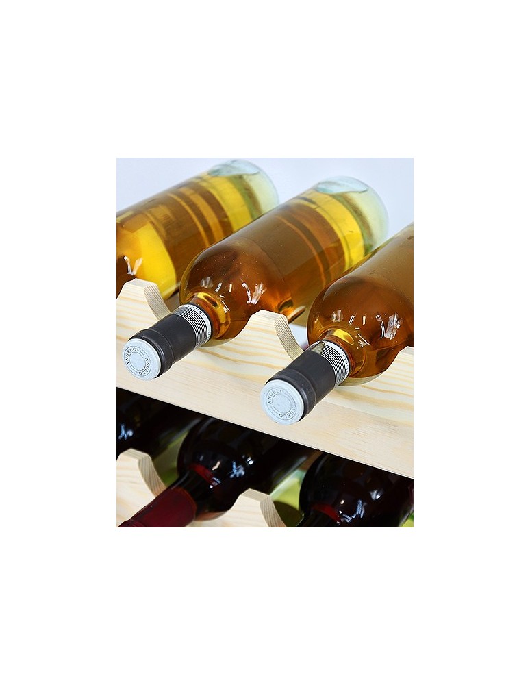 Seria RW-10 - Regał Modułowy - 2 Leżnie po 4 butelki - RW10_04x02 - product MODO24.PL 14