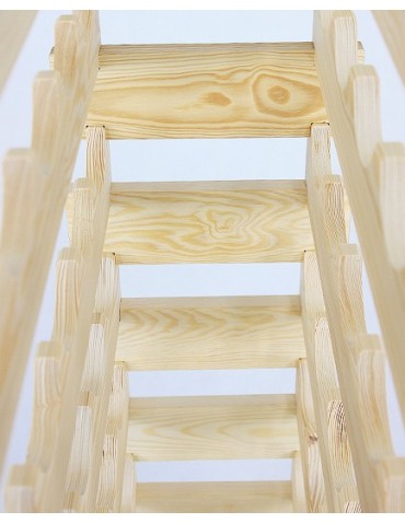 Seria RW-10 - Regał Modułowy - 3 Leżnie po 4 butelki - RW10_04x03 - product 10