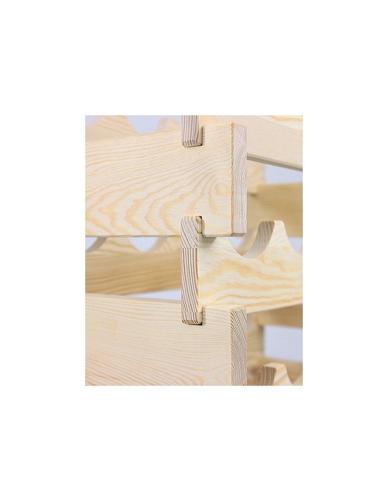 Seria RW-10 - Regał Modułowy - 3 Leżnie po 4 butelki - RW10_04x03 - product MODO24.PL 12