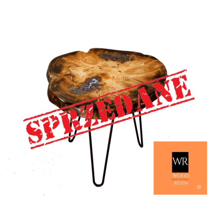 Stolik lub Blat ⭖ Winter Romance ⭖ Wood & Resin ⭖ Unikat 141634