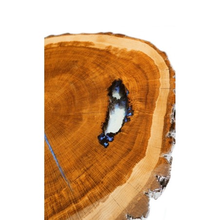 Stolik / Blat Żywiczny  ⭖ Fosforyzujący ⭖ Sea at Night ⭖ 70x6 cm☛