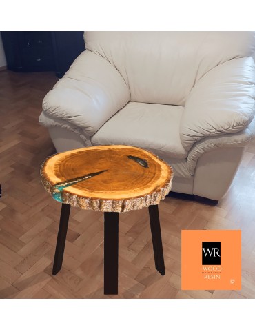 Stolik lub Blat ~ Sea at Night ~ Wood & Resin ~ Unikat 084111 - product 2