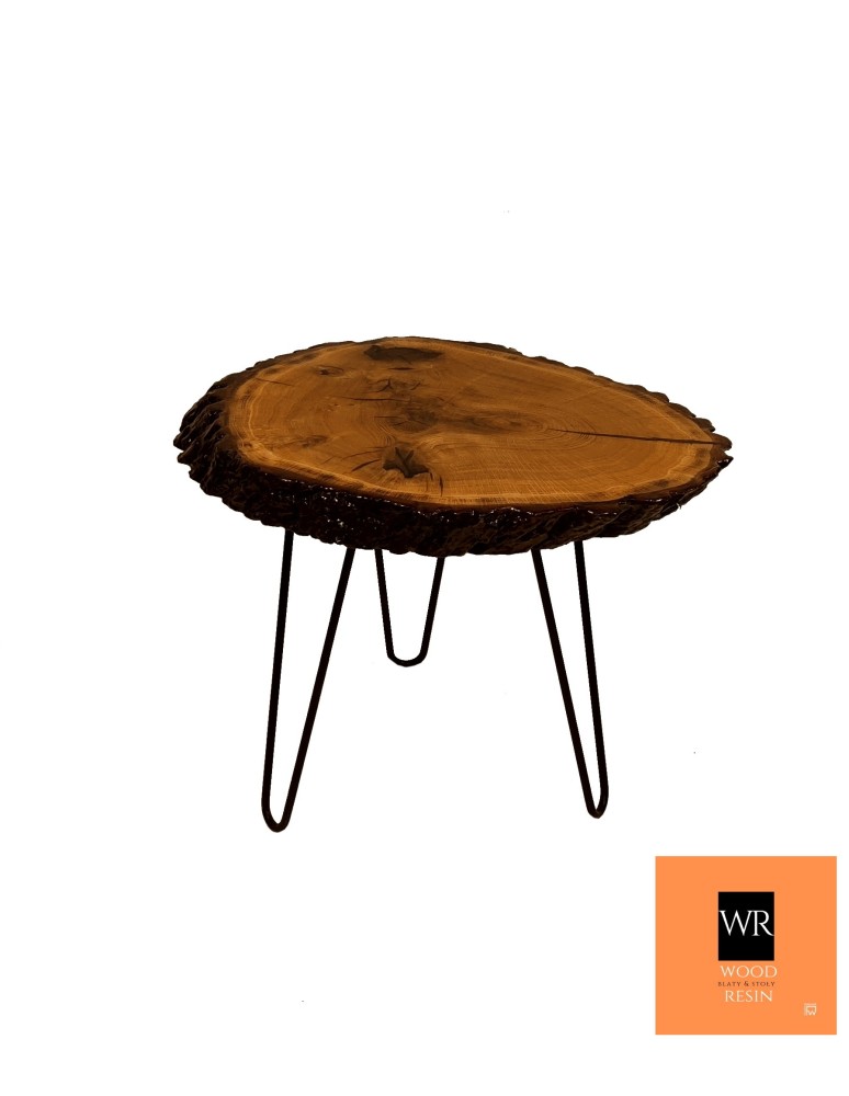 Stoły Marki Wood&Resin - Stolik lub Blat Dębowy ~ Mr. Oak ~ Wood & Resin ~ Unikat 111255 - produkt MODO24.PL 1
