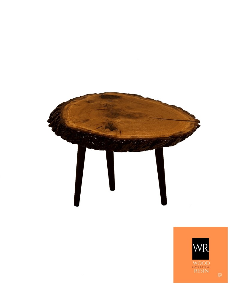 Stoły Marki Wood&Resin - Stolik lub Blat Dębowy ~ Mr. Oak ~ Wood & Resin ~ Unikat 111255 - produkt MODO24.PL 1
